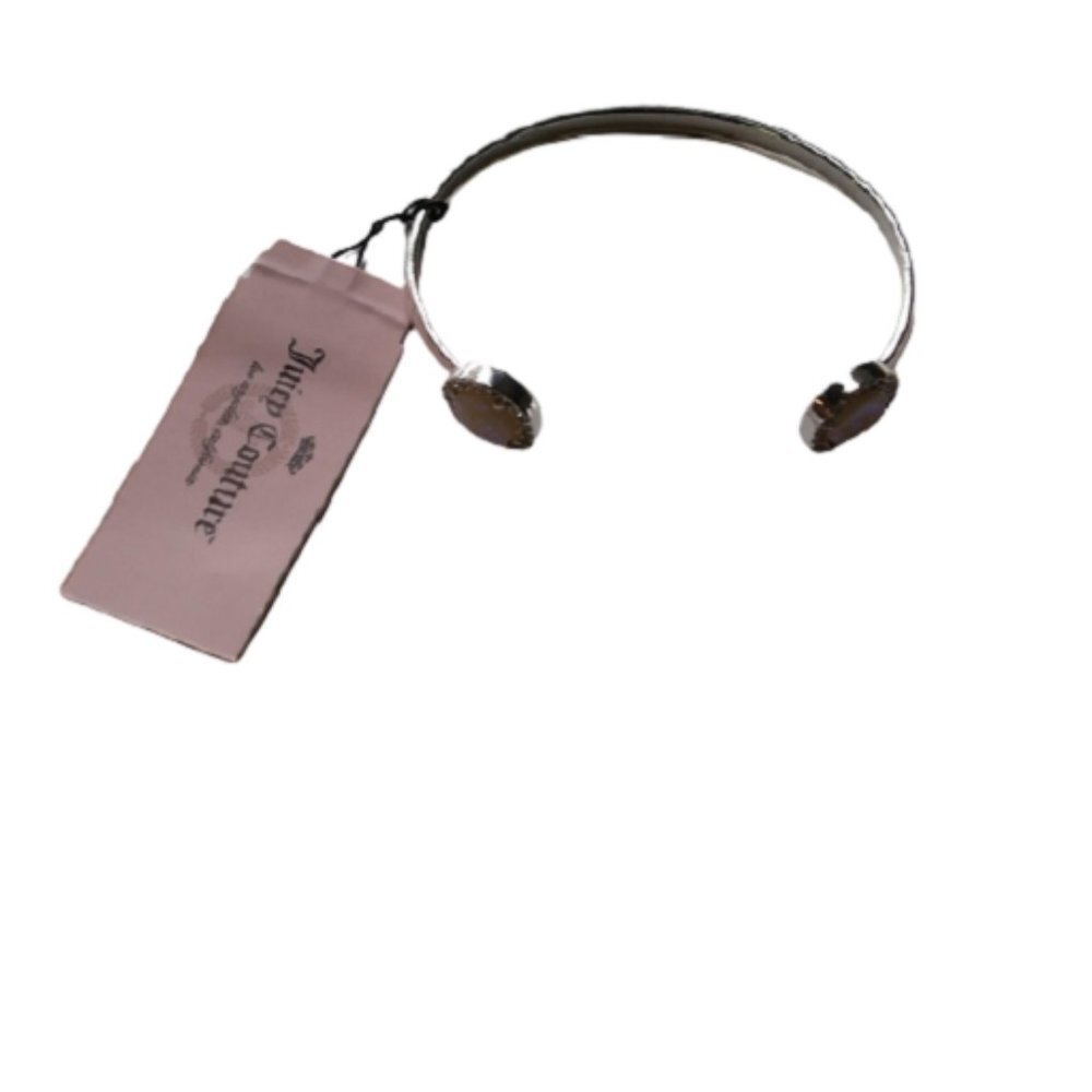 Juicy Couture Simulated Druzy Cuff Bracelet, NWT